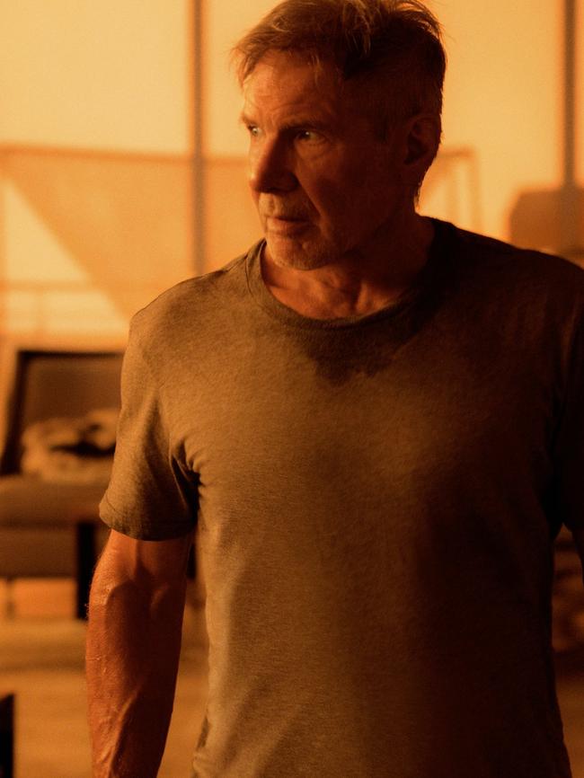 Harrison Ford in Blade Runner.