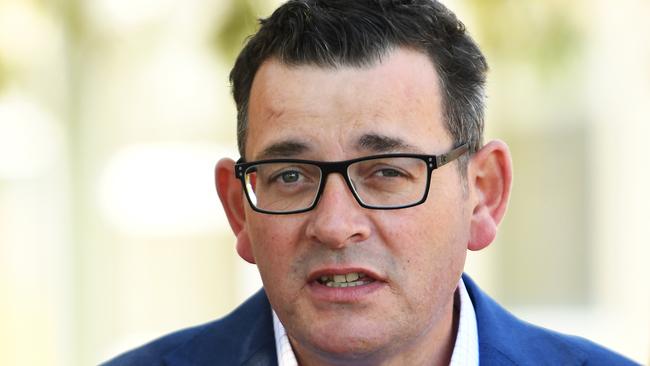 Daniel Andrews goes to the polls on Saturday. Picture: AAP