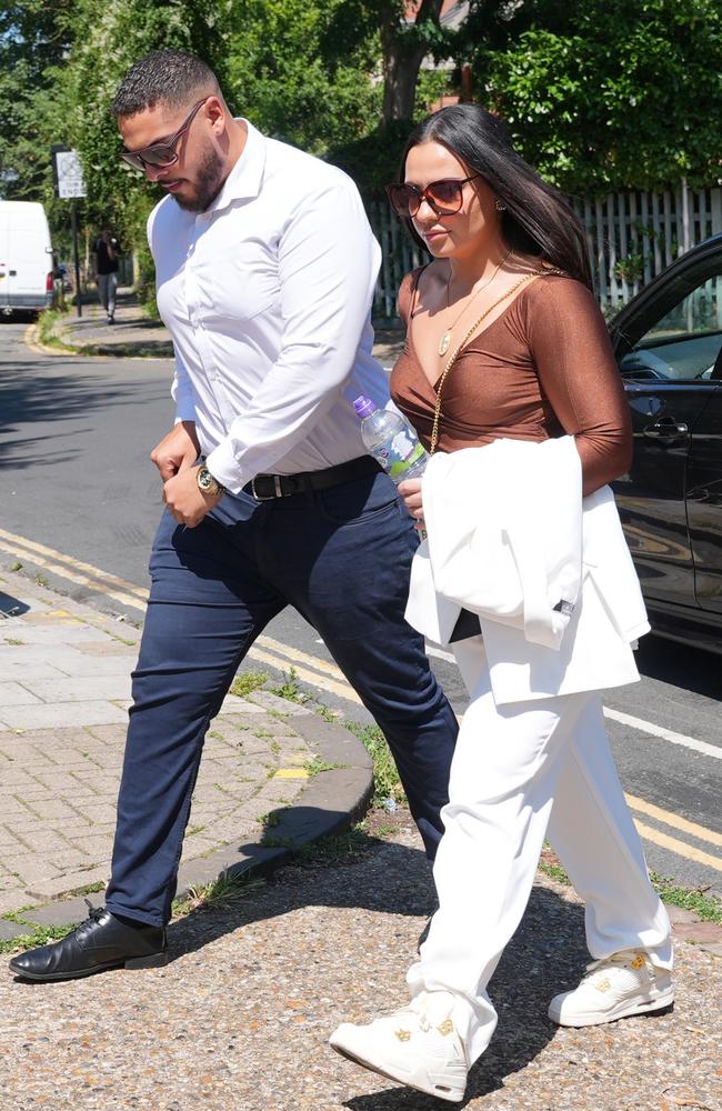 De Sousa Abreu arrives at court. Picture: Yui Mok/PA Images via Getty Images