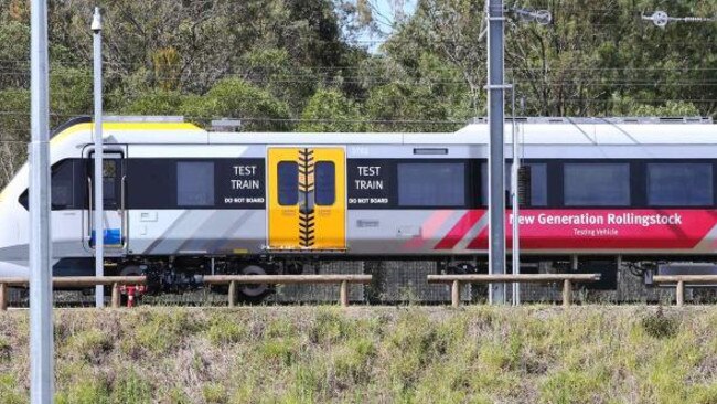 One of Queensland’s New Generation Rollingstock trains.