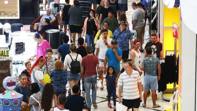 Cairns Central Shopping Centre’s full redevelopment will open ion 2021. PICTURE: BRENDAN RADKE