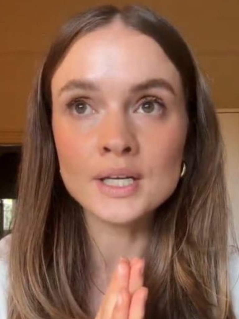 Kic co-founder Laura Henshaw recounted her own street harassment experience last year. Picture: TikTok
