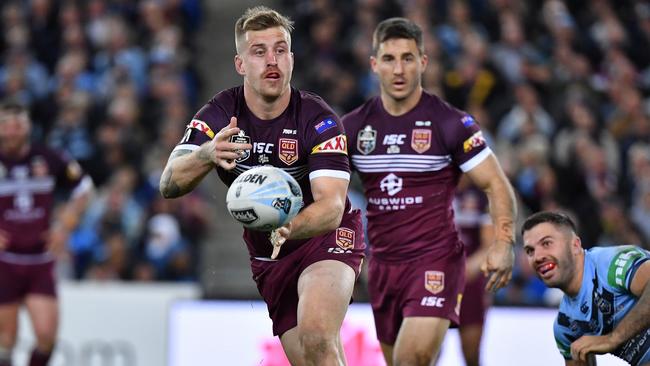 Munster in action for Queensland in last year’s State of Origin III. Picture: AAP