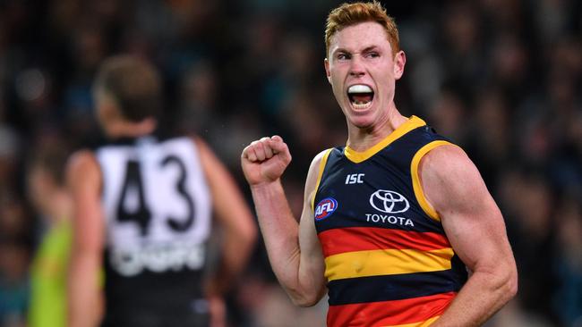 Could Tom Lynch explore his opportunities away from Adelaide? Picture: AAP