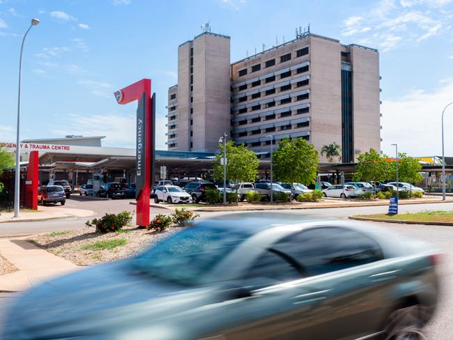 Royal Darwin Hospital, pictured yesterday, is in crisis and angry clinicians have spoken out to reveal what is happening behind closed doors. Picture: Che Chorley