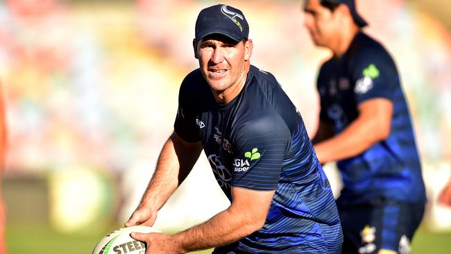 Scott Bolton . NRL; North Queensland Cowboys training at 1300 Smiles Stadium. Picture: Alix Sweeney