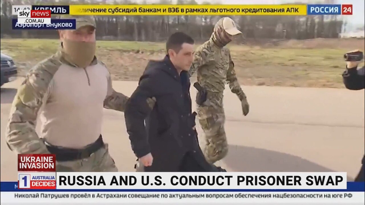 Russia And Us Conduct Prisoner Swap Sky News Australia