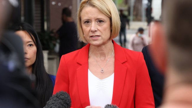 Labor's Kristina Keneally's primary vote has decreased by 13 points to 42 per cent in the seat of Fowler. Picture: Liam Kidston