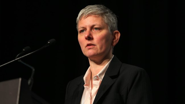 Westpac chief economist Luci Ellis, who has previously worked for the central bank, recently explained that there was only limited benefit to rapid interest rate rises followed by equally rapid cuts. Picture: Aaron Francis/The Australian