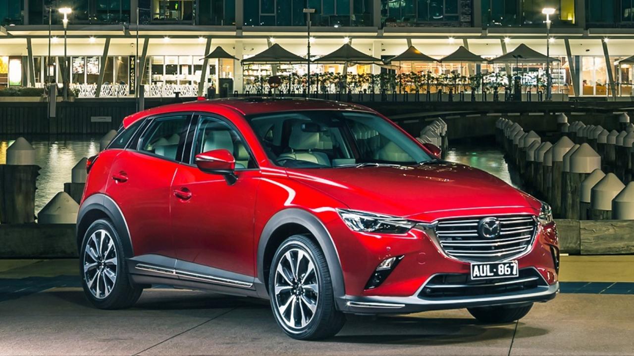 Exterior tweaks on the CX-3 are minimal but Mazda has added features across the range.