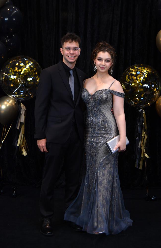 SCHOOL FORMAL 2022 - CALVARY CHRISTIAN COLLEGE. Jacob Smith and Ana Mosquera. Picture: Evan Morgan