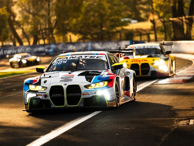 BATHURST, AUSTRALIA - FEBRUARY 18: Maxime Martin drives the #46 WRT BMW during the 2024 Bathurst 12 Hour Race at Mount Panorama on February 18, 2024 in Bathurst, Australia. (Photo by Daniel Kalisz/Getty Images)