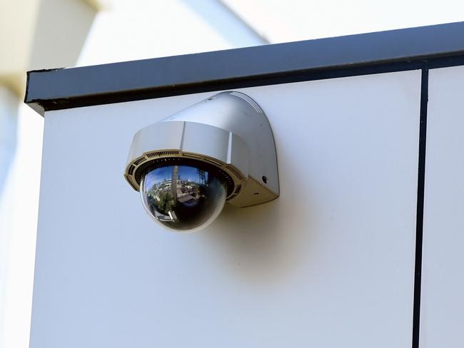 SYDNEY, AUSTRALIA - NCA NewsWire Photos NOVEMBER, 20, 2020: A security camera at the family home where Melissa Caddick was last seen at Dover Heights in Sydney. Picture: NCA NewsWire/Joel Carrett