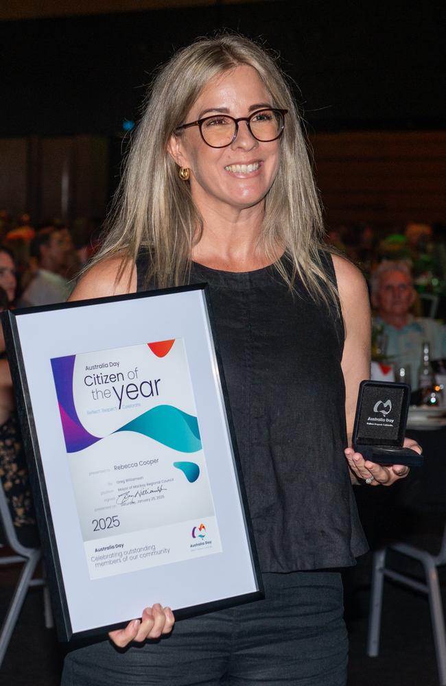 Rebecca Cooper at the Mackay Australia Day Gala. Saturday 25 January 2025 Picture: Michaela Harlow