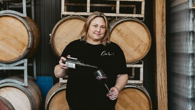 McLaren Vale winery Orbis Wines’ Lauren Langfield.