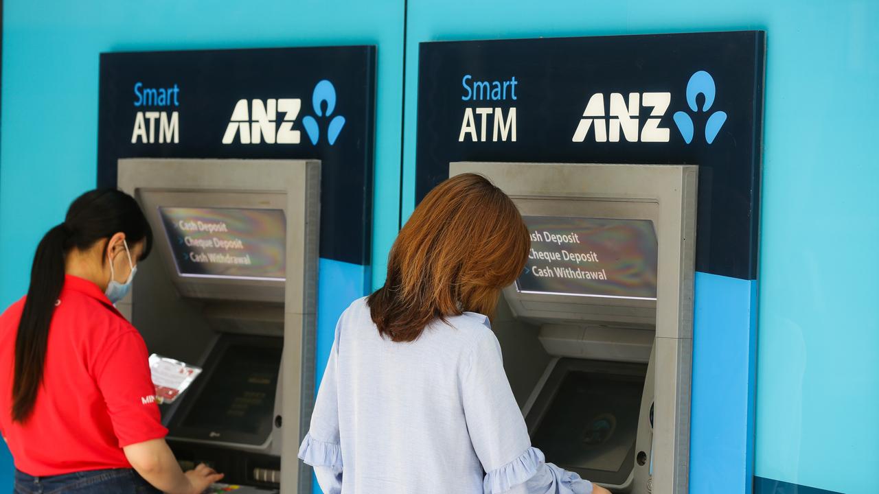 ANZ customers have said it’s increasingly difficult to get access to their own money. Picture: NCA NewsWire / Gaye Gerard