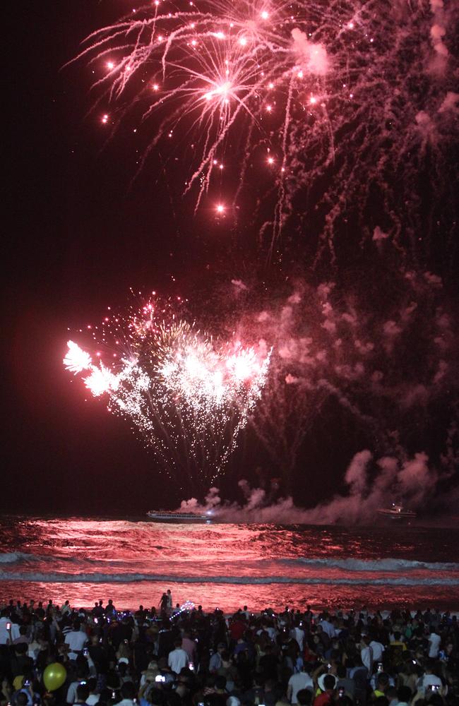 Surfer’s Paradise during New Years Eve 2019. Picture Mike Batterham.