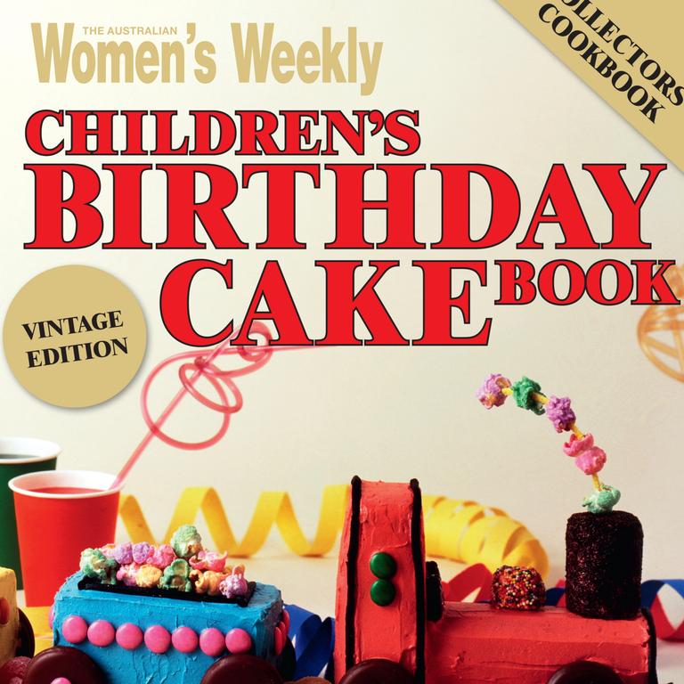 The Women’s Weekly Children’s Birthday Cake Book is an Aussie classic. Picture: Australian Women's Weekly/Bauer Media