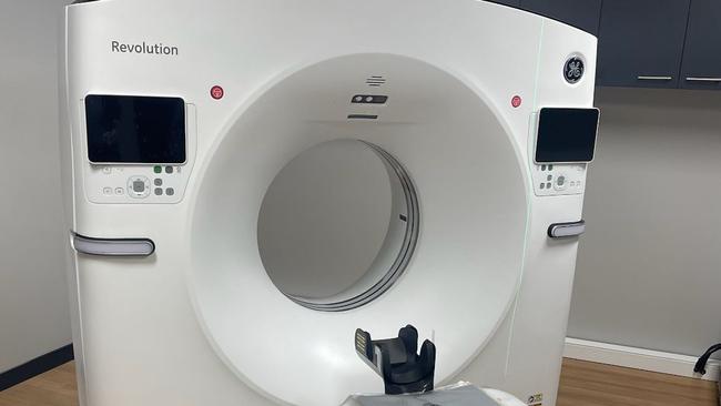 The CT scanner at Rural Medical Centre in Charters Towers