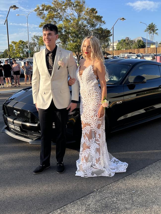 The students of Aldridge State High School celebrate their formal.