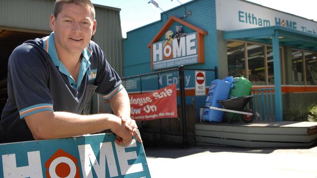 Eltham’s Home Timber and Hardware store.