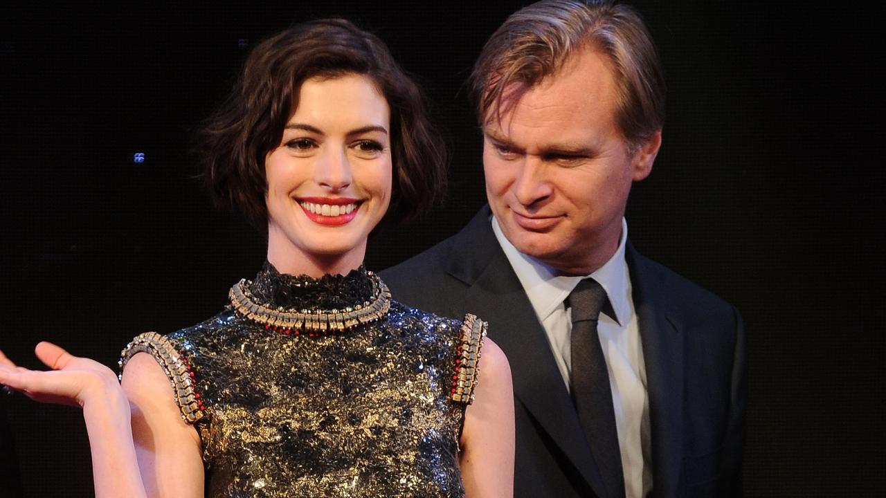 Hathaway called director Christopher Nolan (pictured) her “angel.” Picture: VCG/VCG via Getty