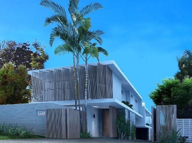 A development application has been lodged with Byron Shire Council seeking approval for the demolition of an existing house an construction of six new dwellings at 133A Paterson Street in Byron Bay.