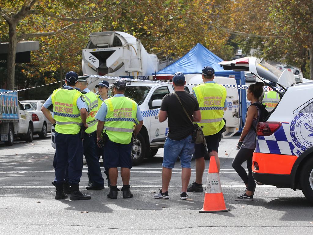 Witnesses claimed the driver didn’t appear to notice he had hit anyone. Picture: Richard Dobson