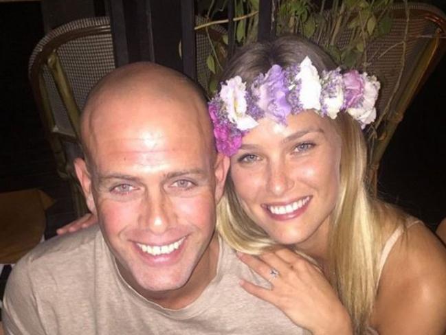 Marital bliss ... Bar Refaeli and her husband, Adi Ezra. Picture: Instagram