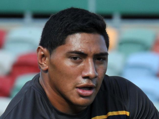 Cowboys training at 1300Smiles Stadium. Jason Taumalolo. Picture: Evan Morgan