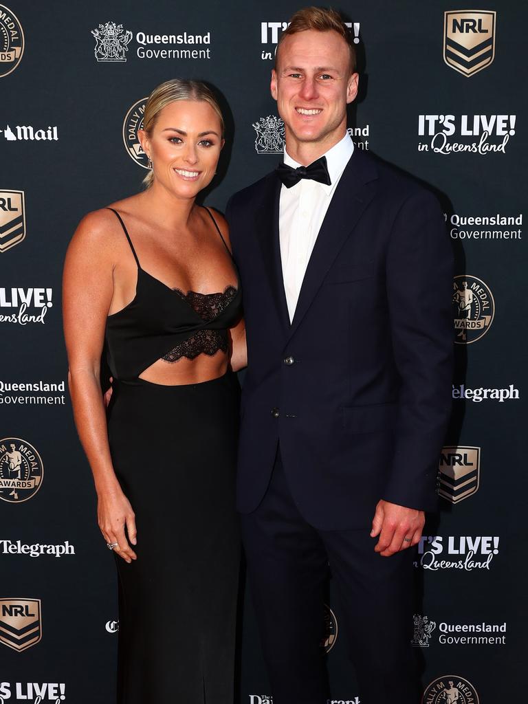 Vessa Rockliff and Daly Cherry-Evans.