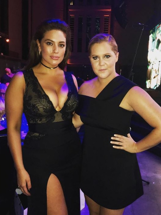 Amy Schumer with Ashley Graham, 