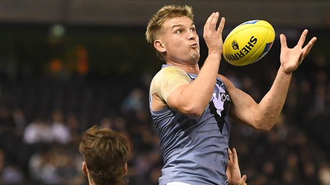 Ollie Wines is looking forward to getting back out there. Pic: AAP