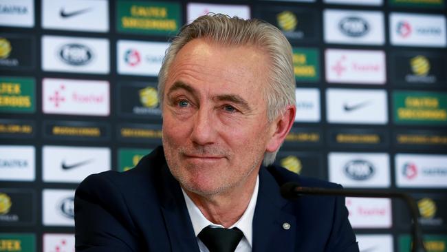 Bert van Marwijk was last week unveiled as the Socceroos’ new coach. Picture: Toby Zerna