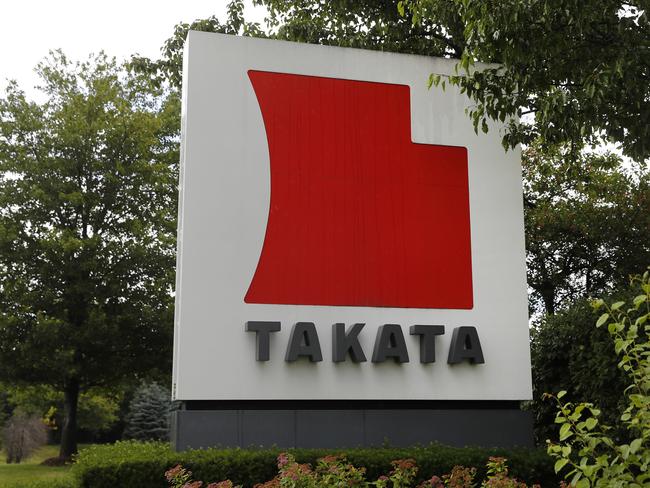 Dozens of Takata airbags have exploded worldwide. Picture: Paul Sancya/AP