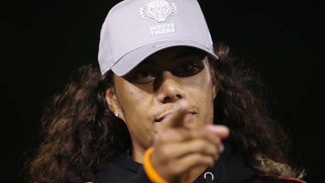 Jarome Luai is set to make his Wests Tigers debut in Round 1. (Photo by Mark Metcalfe/Getty Images)