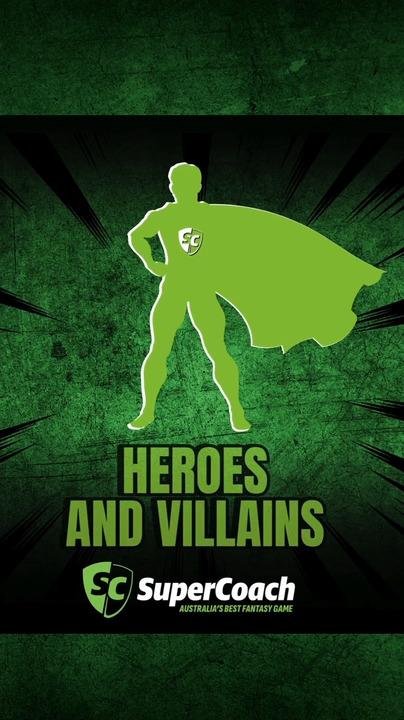 Round 2 SuperCoach heroes and villains! | The Phantom’s Lair