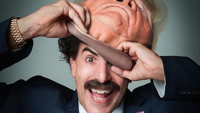 Poster released for Borat 2 via Twitter., Picture: Supplied/ Twitter