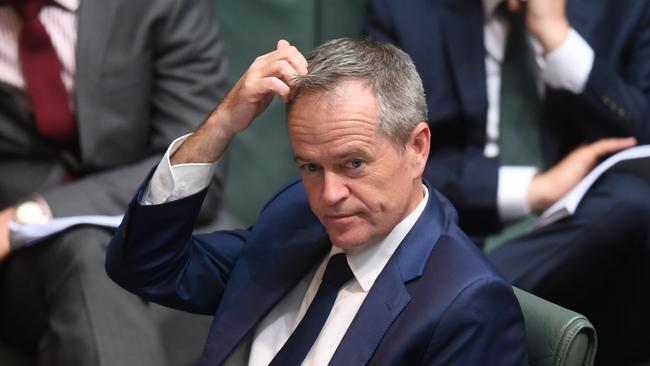 Being more popular than Bill Shorten isn’t a huge achievement. (Pic: Lukas Coch/AAP)