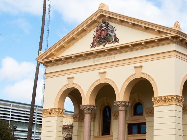 Dubbo Courthouse. News reporter Ryan Young. Picture:  Jedd Manning/Western Aerial Productions