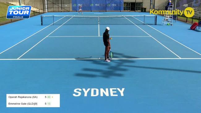 Replay: Oparah Rajakaruna v Emmeline Gale (U14 Girls Singles) - 2024 Tennis Australia Junior Tour Masters U12, U14 Day 1