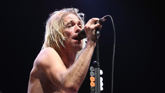 The Foo Fighters released a statement late Friday night confirming Hawkins’ death. Picture: Mike Lawrie/Getty Images