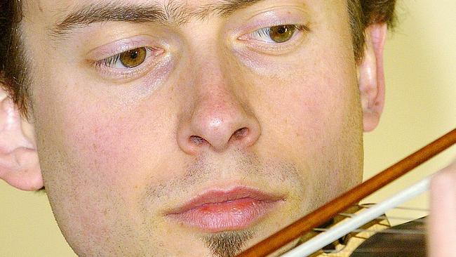 Violinist Aaron Barnden was jailed for child pornography offences.