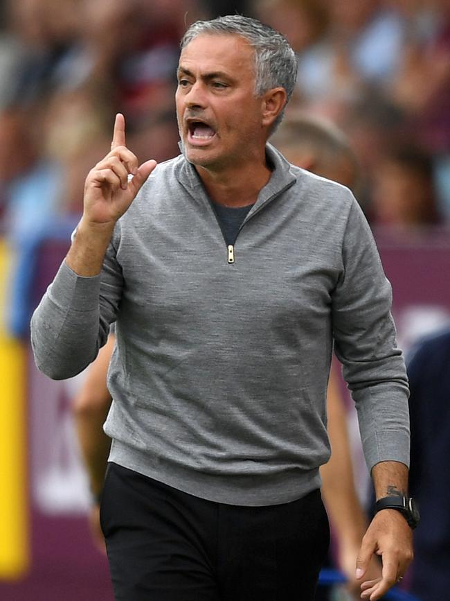 Jose Mourinho endured a torrid time at Manchester United