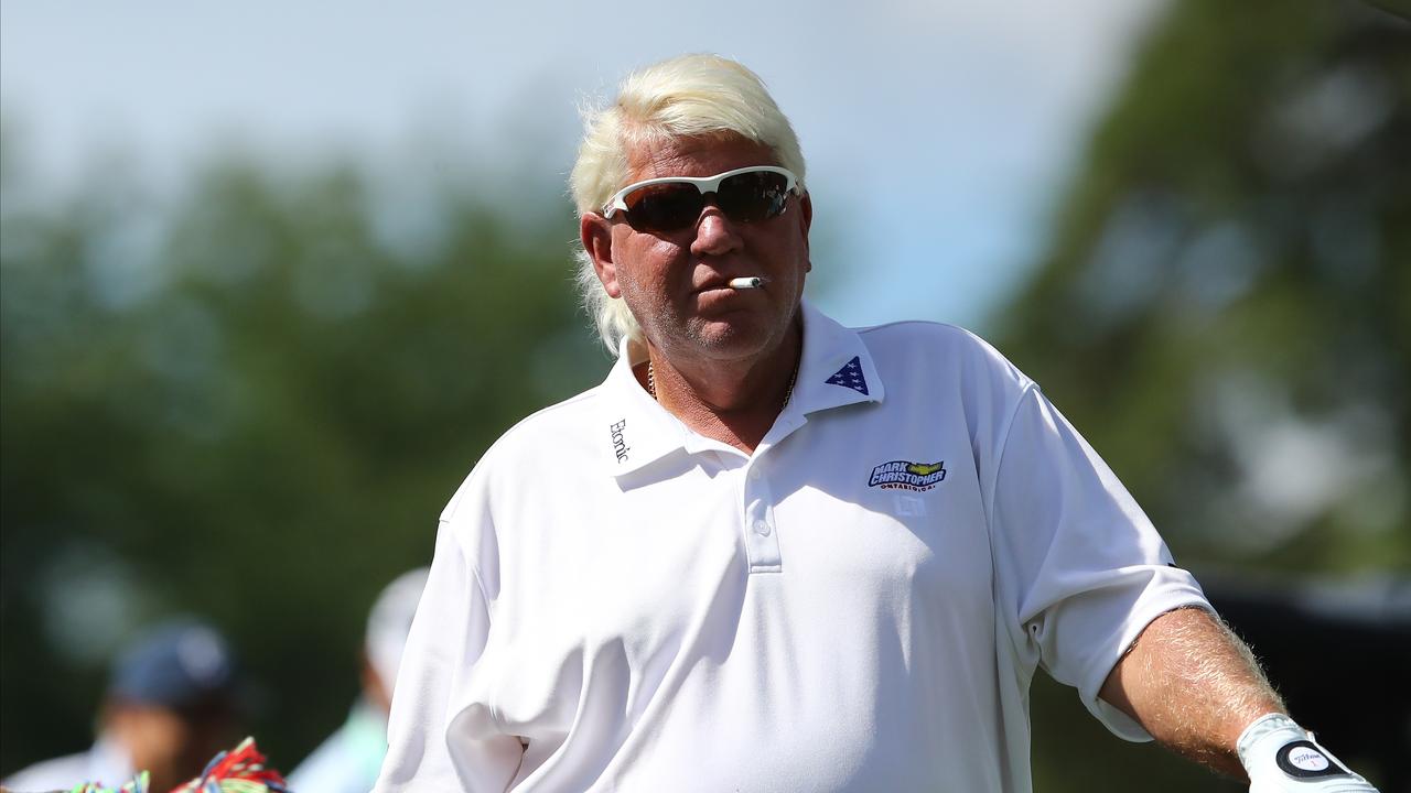 John Daly insisted “I’m not scared to die” after revealing he has bladder cancer.