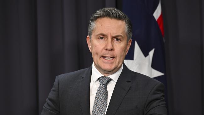 Health Minister Mark Butler will seek an update from PBAC about the multi-cancer funding proposal. Picture: NewsWire / Martin Ollman