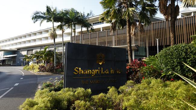 The Shangri-La luxury 5 star waterfront hotel in Cairns. Picture: Brendan Radke