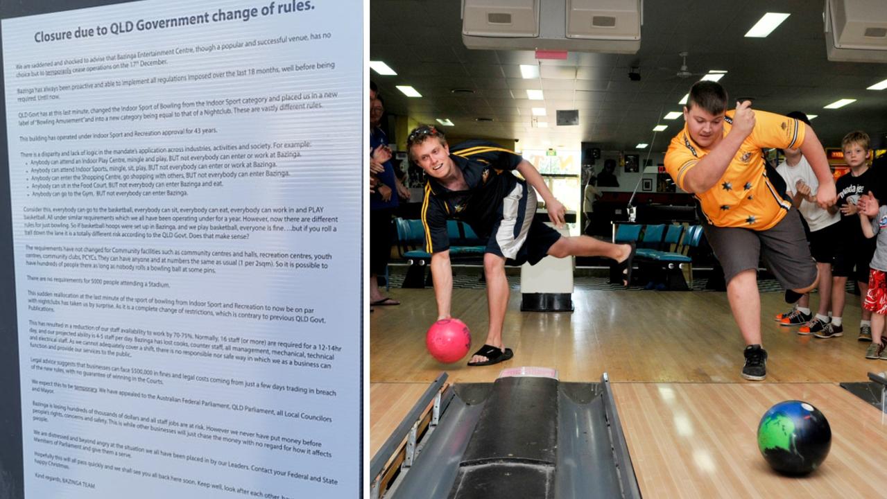 marking distillation Traditional Bazinga Entertainment Centre, Toowoomba bowling, arcade, laser tag business  forced to temporarily close | The Chronicle
