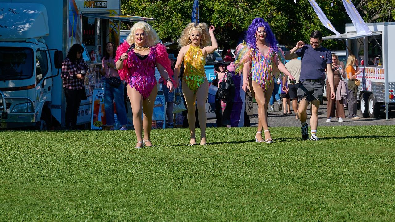 Rainbow on the Reef pride festival in Gladstone. Picture: Colin Neatherway