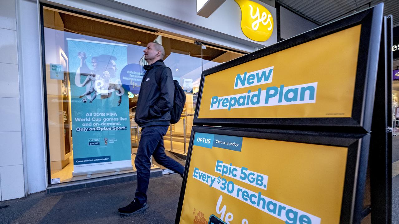 Optus has increased it postpaid plans by $6 a month. Picture: Luis Ascui/ AAP